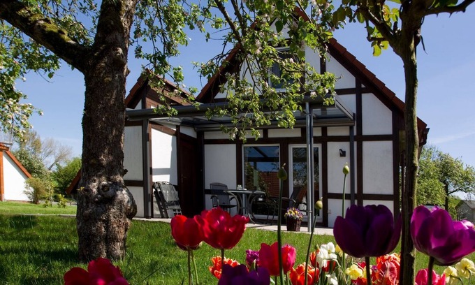 Hollern House | Ferienhaus Scout 60 Herbstprinz , 4 P. m. Haustier - Ferienhaus Scout 60 im Feriendorf Altes
