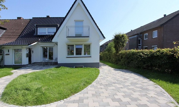 Lutt Kiepenbarg Apartment | Ferienhaus Sophie - Holiday home Sophie in a quiet residential area