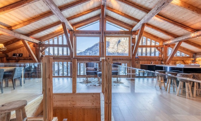 Samoens Ski Chalet | Ferme Maison Neuve, Modern Luxury Chalet with Sauna in Sixt