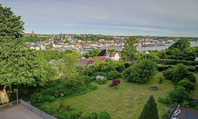 Flensburg Apartment | fewo1846 - Bellevue/2-room apt. on the 3rd floor with balcony and harbor view