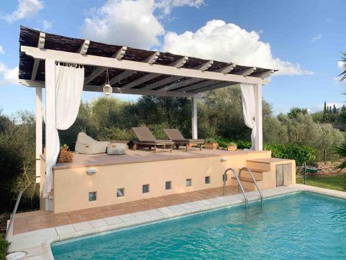 Algaida House | Finca La Tortuga mit Pool und Klima