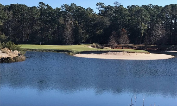 Pawleys Island Condo | First floor on True Blue golf #17 green