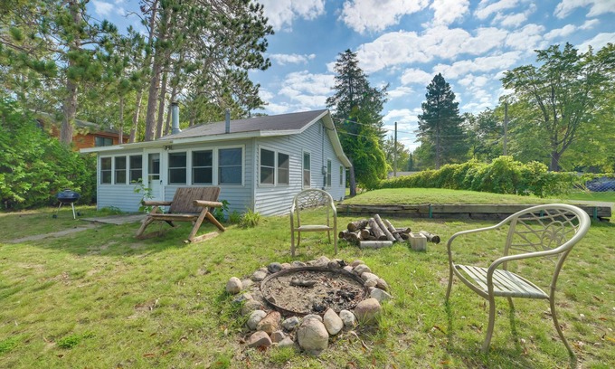 Indian River Cabin | Fish & Boat on Mullett Lake! Family Cabin w/Dock