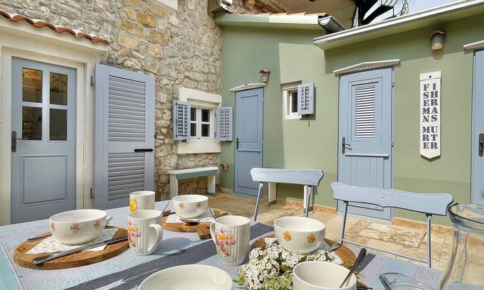 Susica House | Fisherman House with courtyard and garden in Country Style