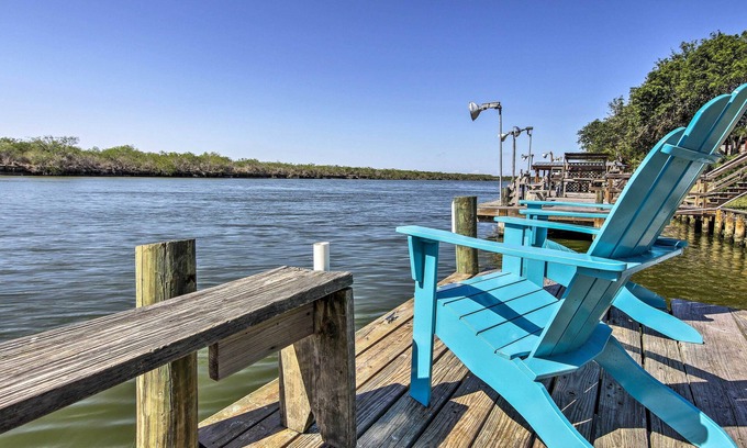 Arroyo City Apartment | Fishing Dock on Arroyo River! Stylish Studio