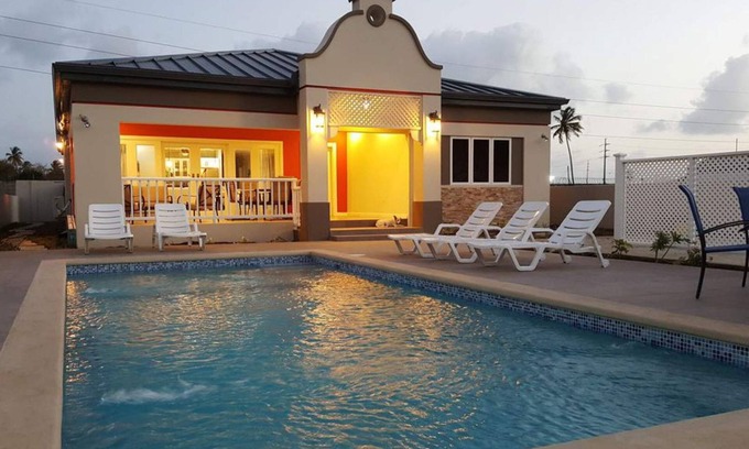 Canaan Villa | Flamingo Villa in quiet & secure gated development close to airport, beaches