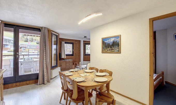 Saint-Jean-dʼAulps Apartment | Flat 6 personnes - Christiana 5 - Near the Slopes - St Jean D'Aulps
