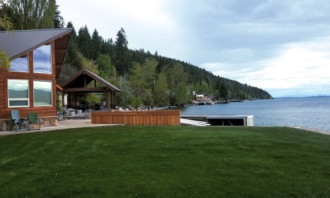 Bigfork Cabin | Flathead Lake Cabin with private boat launch access