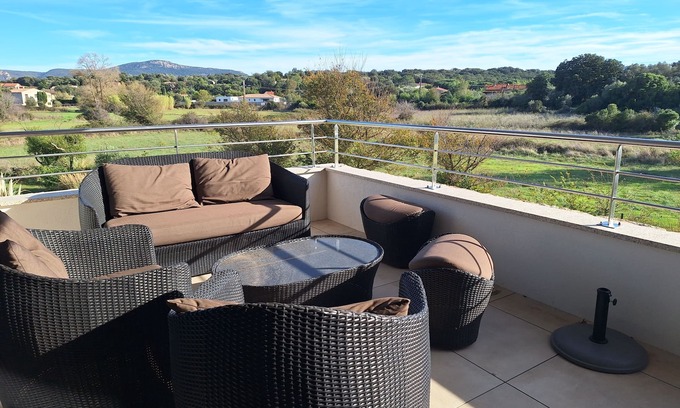 Porto-Vecchio Apartment | Flaubert 10 - 4 people - 2 bedrooms - floor 1