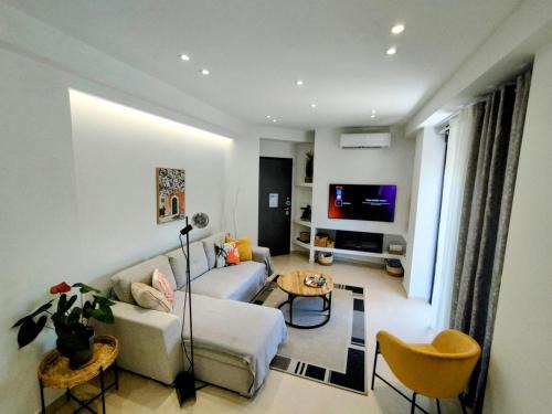 Peristeri Apartment | Floral Home 1 - Ground floor apt with courtyard and private parking!