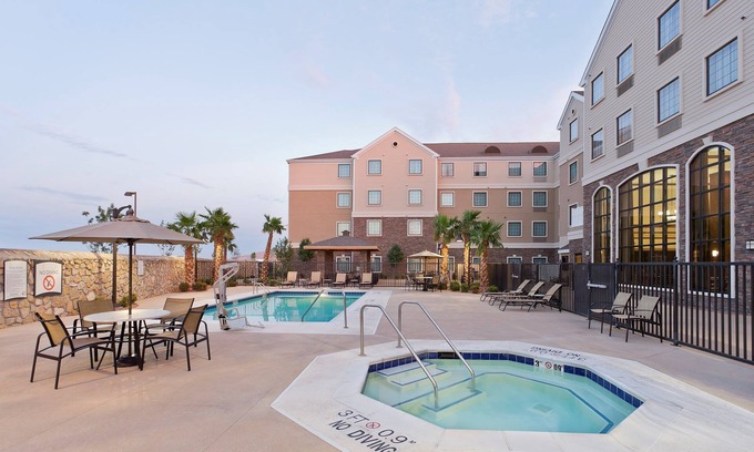 Biggs Field Condo | Free Breakfast Buffet. Pool & Hot Tub Access. Great Location!