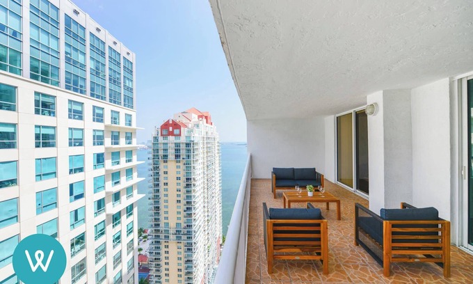 Brickell Apartment | Free Parking + Skyline Views | Brickell Gem