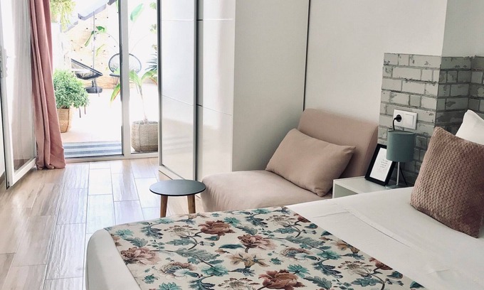 Merida Old Town Apartment | Frida - Ground floor with patio