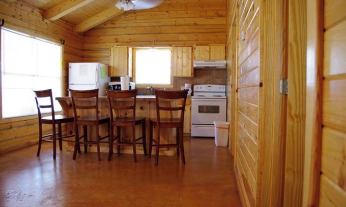 Leakey Cabin | Frio Pecan Farm Log Cabins 1-17