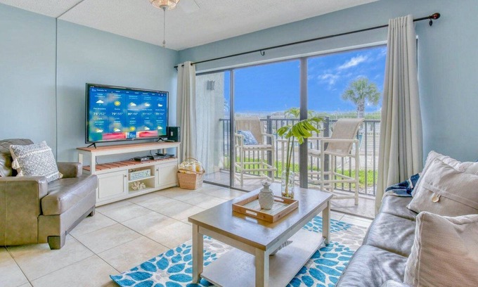 Avon By The Sea Condo | From Patio to Paradise | Oceanfront Stay with Heated Pool!