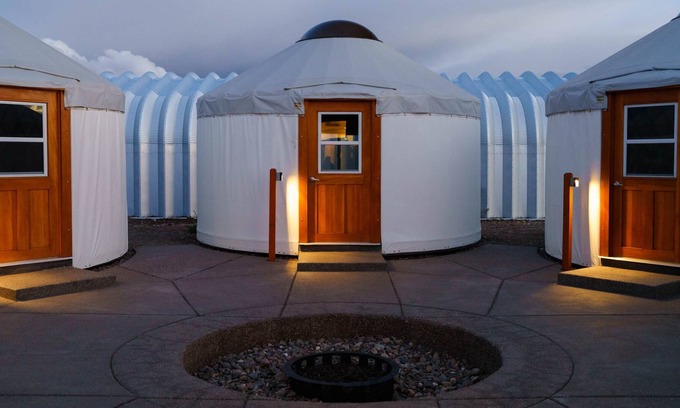 Center House | Frontier Drive-Inn | Yurt 4
