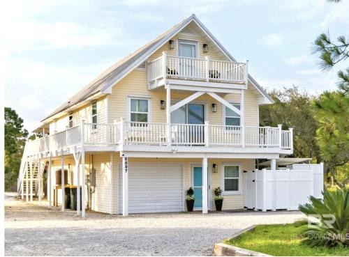 Surf Side Shores House | Ft Morgan Bama Belle-Beach Access