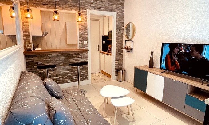 Montlucon Apartment | Furnished and equipped T2 with superb view of the Cher river