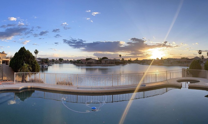 Arrowhead Lakes House | Furnished Lake Home w/Heated Pool, Hot Tub & Fishing off Dock