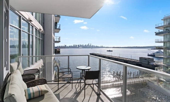 Lower Lonsdale Condo | Furnished Rental With Breathtaking Views of DT