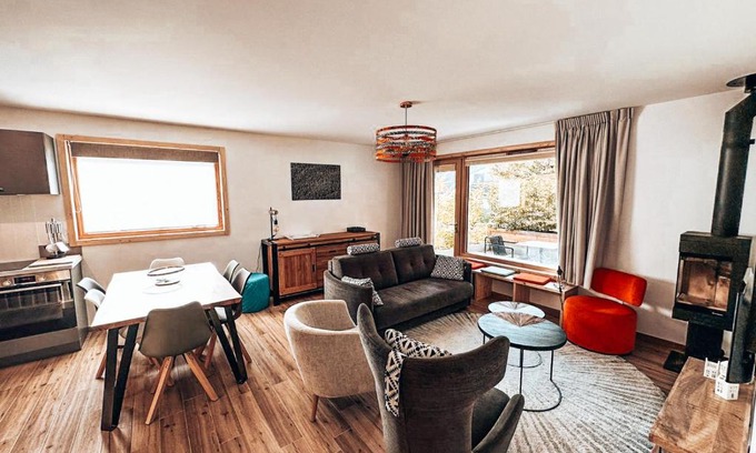 Monetier-les-Bains Apartment | Génépi, Appartement de charme 6 pers.