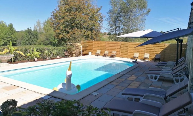 Rouffignac-de-Sigoules House | Gîte Adélaïde classé 3 étoiles jusqu'à 10 personnes