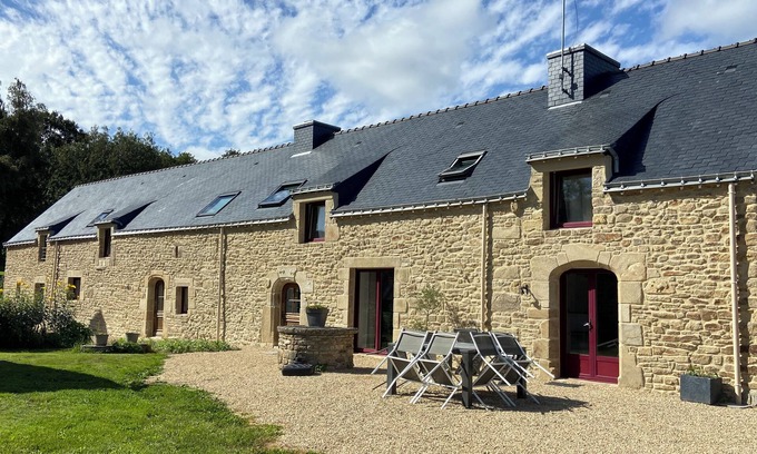 Landaul House | Gîte de groupe dans maison de campagne région auray
