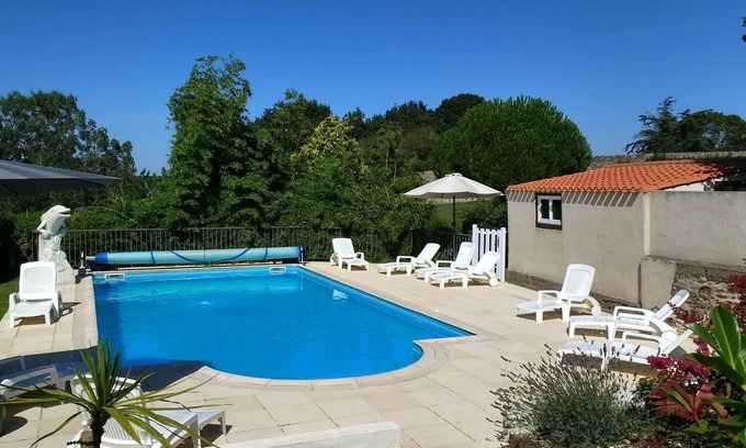 La Chaize-Giraud Cottage | Gîte Tamaris, Piscine Chauffée, à 5 km de Brétignolles sur mer