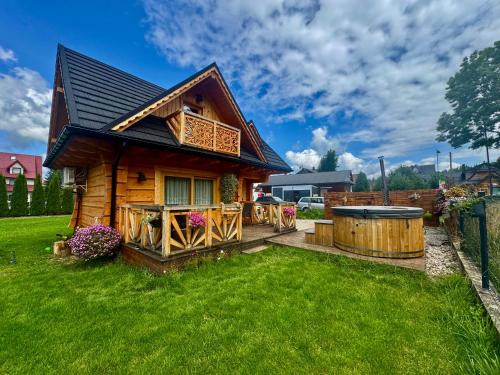 Bialka Tatrzanska Ski Chalet | Góralska Osada Tatra House z jacuzzi