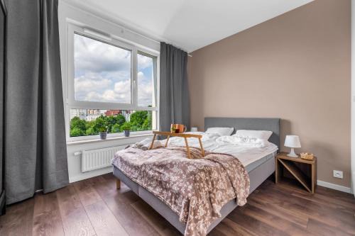 Bialoleka Apartment | Galeria Północna Apt - 45m2, Parking, Balcony - by Rentujemy