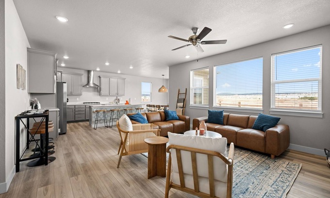 Monument House | Game Room & Hot Tub/Family Friendly/New Home