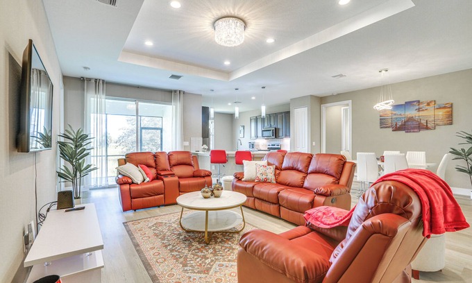 Rural Estates House | Game Tables & Screened Patio: Spacious Naples Home