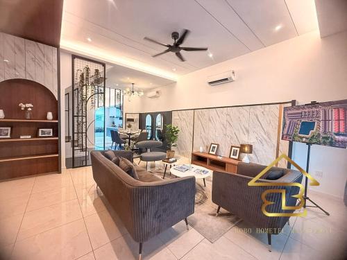 Hulu Kinta House | GatherLuxe Ipoh, Landed 14Pax, KTV, Kids Room, Baby Cot