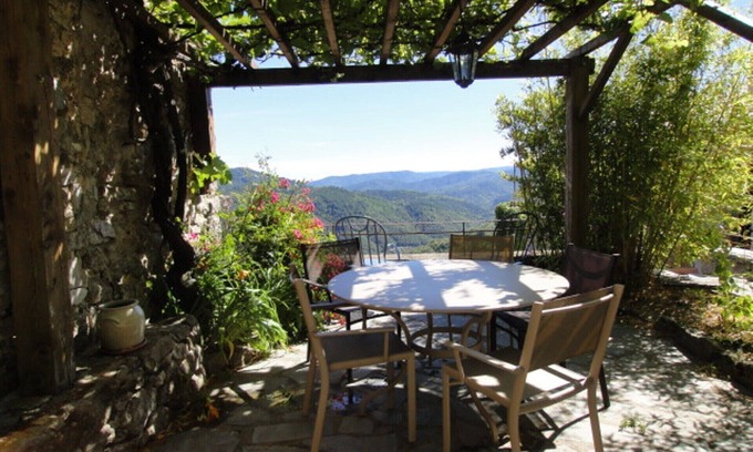 Blaunac House | Gite 5 persons in a stone mas, swimming pool, property 10Ha, panoramic view