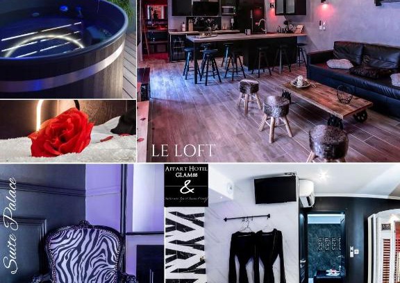 Remiremont Apartment | Gite & Spa Privatif Glam'88 - Vosges