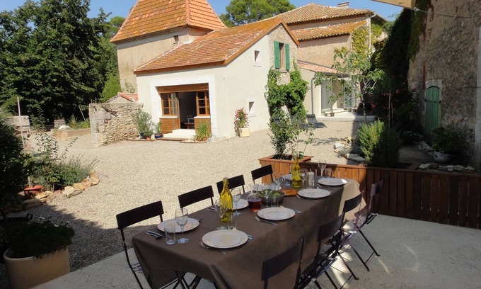 Canet House | Gite with private pool in Canet, nr Narbonne, Languedoc, France