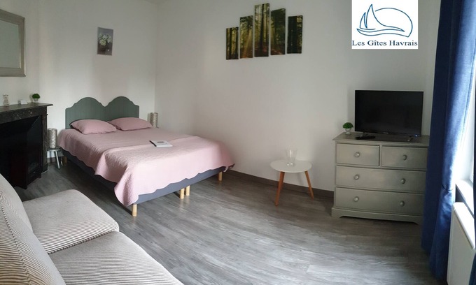 Anatole France Danton Apartment | Gites Havrais - Sainte Anne - Old Center - Apartment with garden