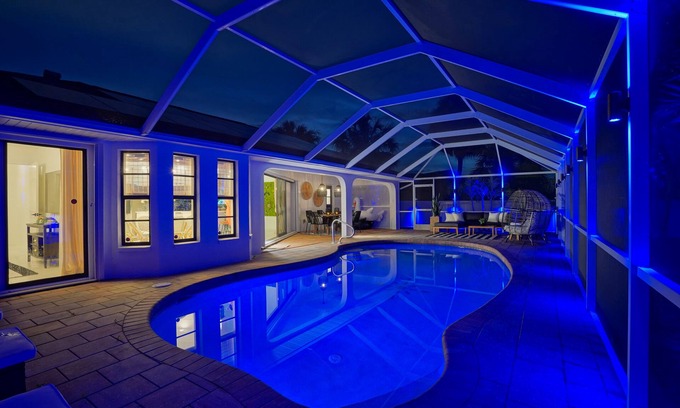 Port Charlotte House | Glamorous 3-Bedroom Villa w/Heated Pool In Sarasota Area.