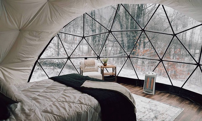 Snowshoe House | Glamping Dome #4 in Snowshoe, Wv