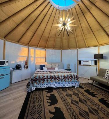 Valley Center House | Glamping-Sky Dome Yurt-Tiny House-2 modern composting toilet