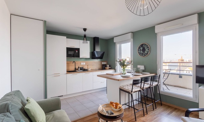 Rocabey - Alsace - Gare Apartment | Golden Horizon - proche Intra-Muros