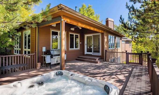 Summit Park House | Golden Park City Getaway | Private Hot Tub | Home Theater