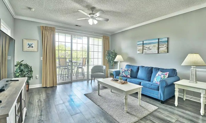 Longs House | Golf Course Views accross from Community Pooln