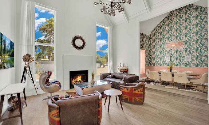 Winchester House | Golfside Villa 4300sf 4BD/4BA w/Pool, Sauna, Hot Tub - Near Strip