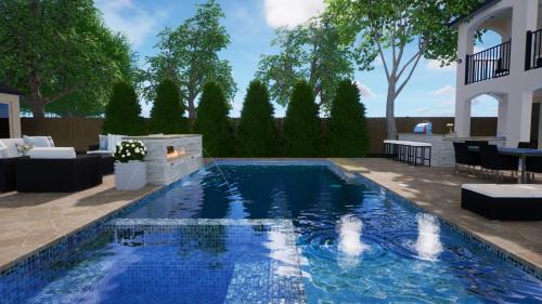 Irving House | GORGEOUS 5-bd 4ba w Pool, Hot Tub, 2 kitchens, & Game Room Near Dallas Airports!