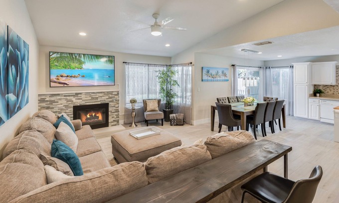 Sacramento House | Gorgeous, Furnished Home w/Pool + 2 Car Garage