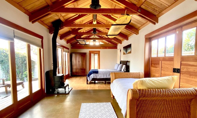 Opal Cliffs House | Gorgeous home near beach in Santa Cruz with koi pond. Walkable to... everything.
