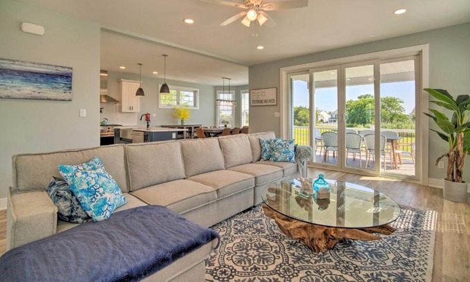 Brigantine House | Gorgeous Newly Built Home Golf Course View!