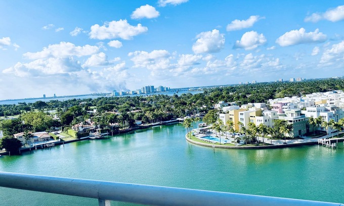 Mid Beach Condo | GORGEOUS OCEAN & BAY VIEWS 2BR 2BA BEACH CONDO + PARKING