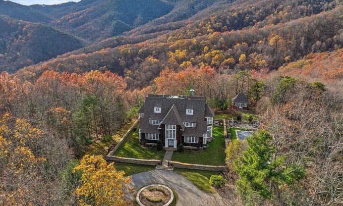 Boone House | Gorgeous Pool Long range Blue Ridge Views Best spot in High Country